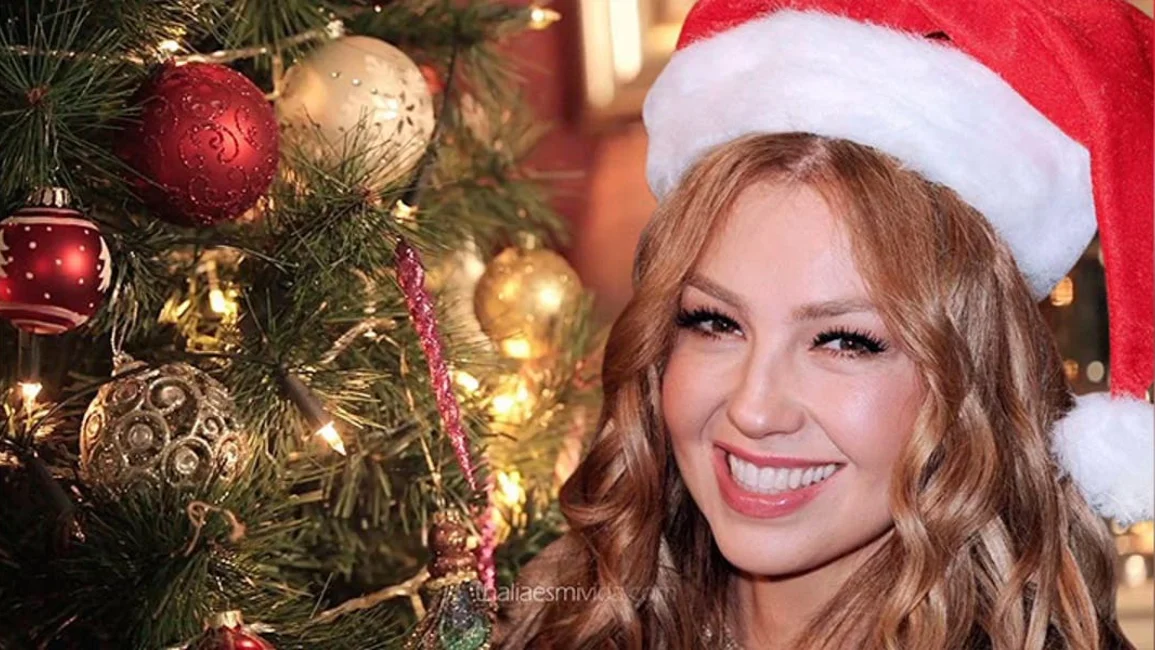 Thalía emociona a sus fanáticos por anuncio de disco navideño