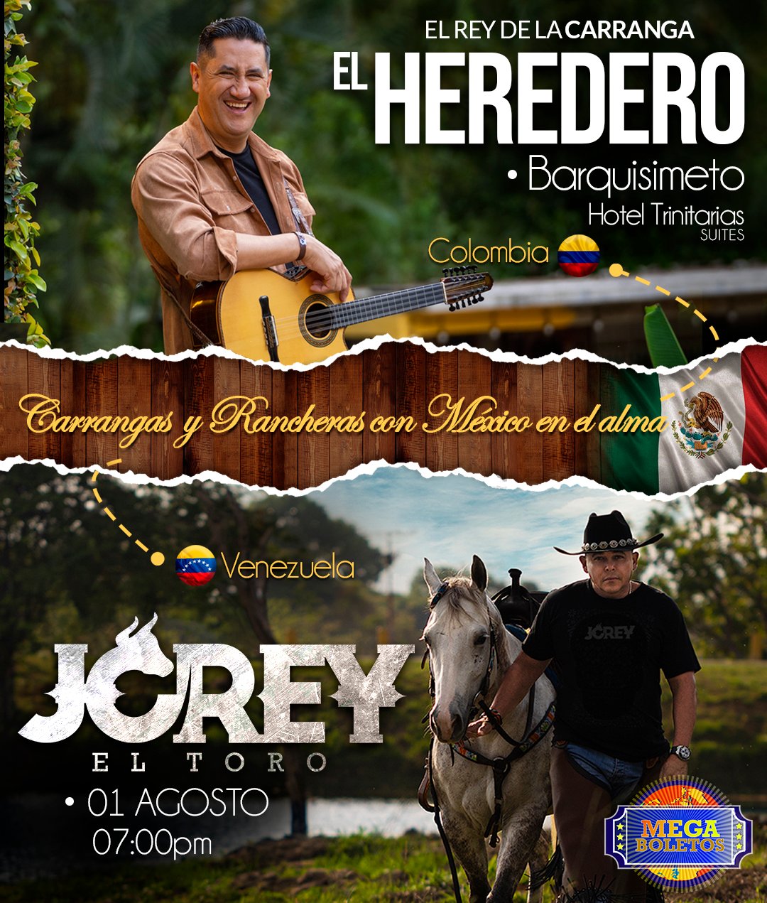 «Heredero», el artista colombiano creador del éxito «Coqueta», se presenta por primera vez en Barquisimeto