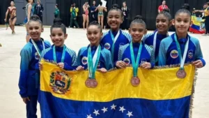 Venezuela logra subcampeonato en el Suramericano Age Group y Junior de gimnasia rítmica