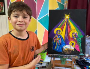 La Academia Alberto Sulbarán celebró la Navidad con una gran exposición de arte infantil y juvenil en Barquisimeto